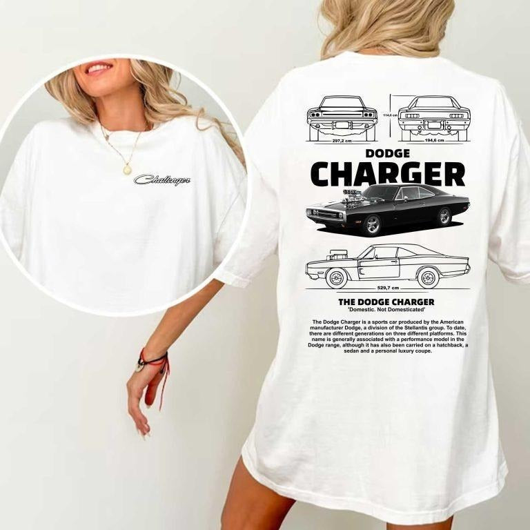 Dodge Charge T-Shirt, Gift for Car Enthusiasts Hoodie, Sweatshirt | UrbanDripWear.com