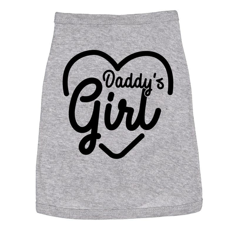 Dog Shirt Daddys Girl Cute Clothes For Family Pet Dad Joke Shirt For Dogs Funny Dog Puppy Shirt Light Grey Hoodie, Sweatshirt