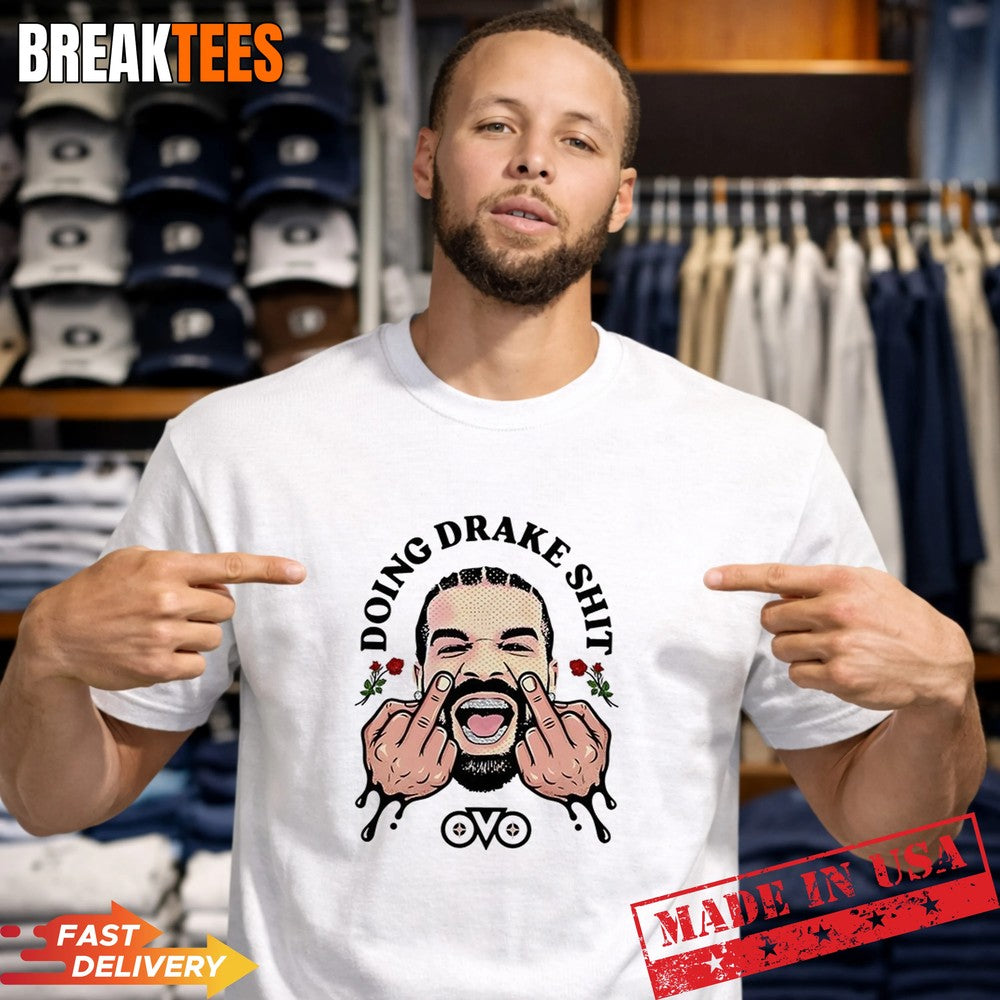 Doing Drake shit middle finger T-Shirt