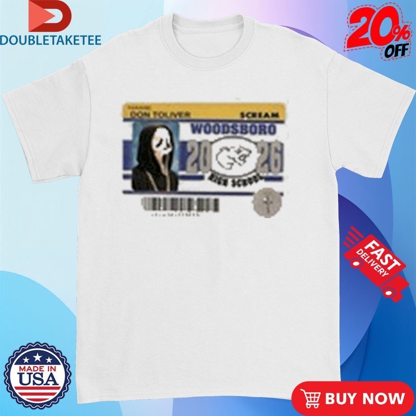 Don Toliver x Scream x Cactus Jack Woodsboro High 2026 T-shirts