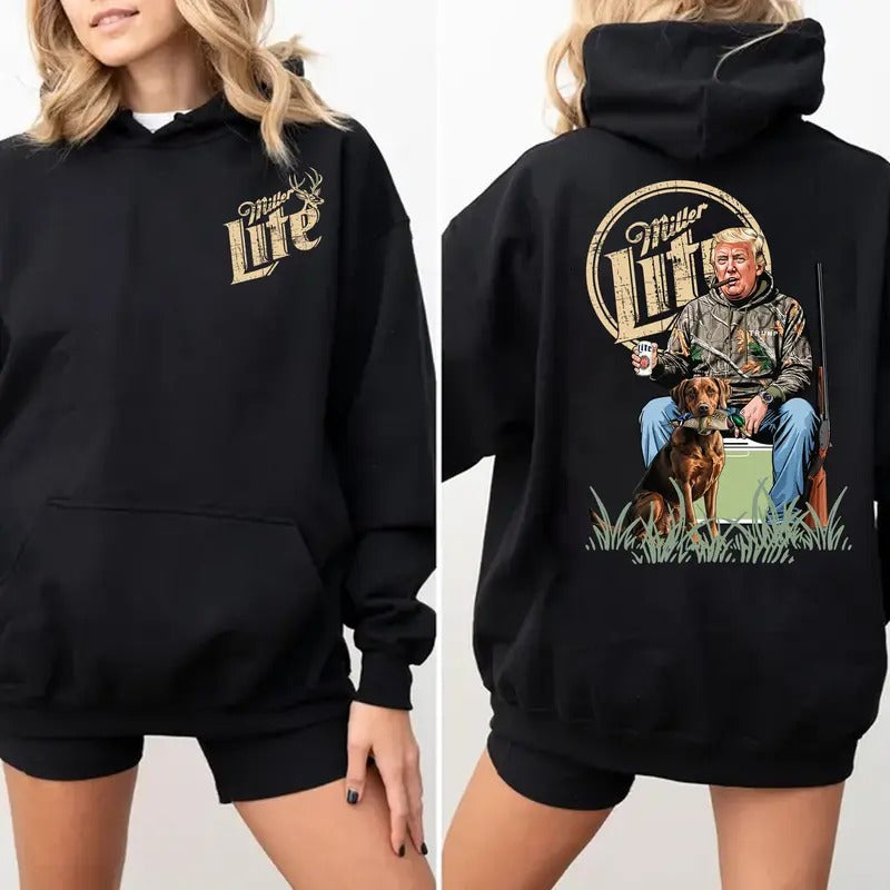 Donald Hunting Mill3r Shirt, Trum Eras Supporter Rally Shirt, Tump Election Tshirt, MAGA Tee Hoodie, Sweatshirt