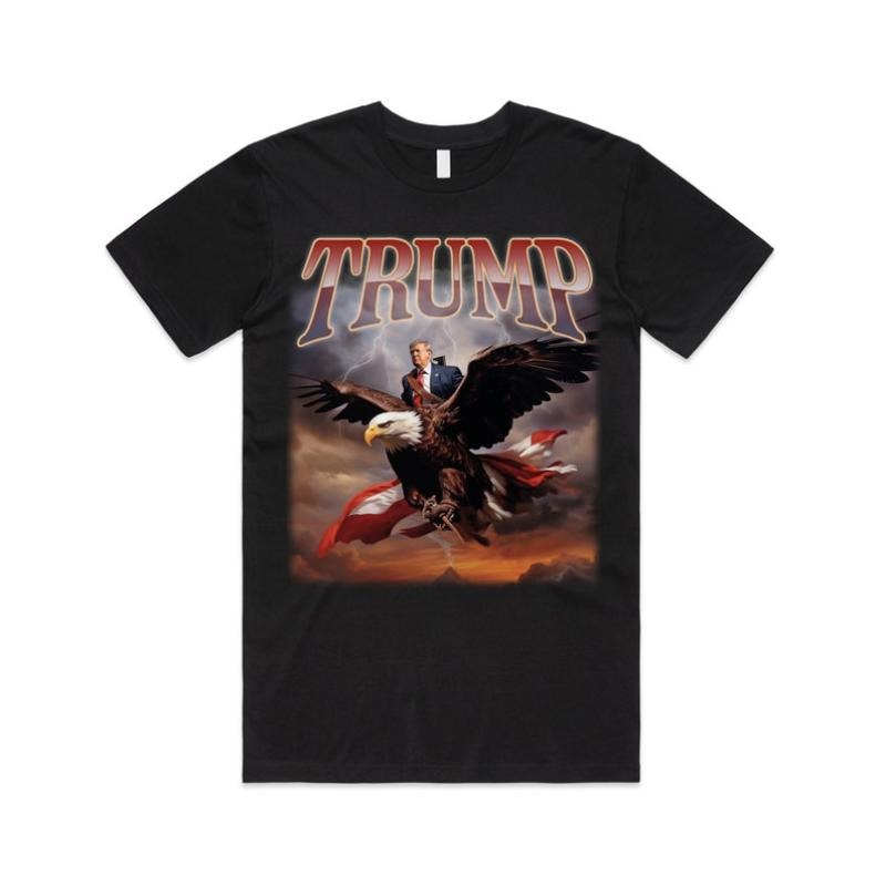Donald Trump Eagle T-Shirt Tee Top USA President Icon 2024 Election Vote Republican Hoodie, Sweatshirt | UrbanDripWear.com