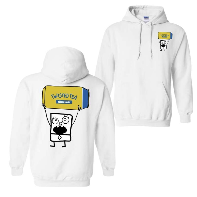 Doodlebob Twisted Tea Essential 2 Sided T-Shirt Sweatshirt Hoodie, For Men And Women, Trendy Shirt | UrbanDripWear.com