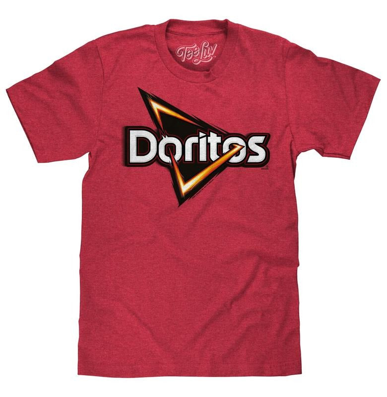 Doritos Logo T-Shirt - Red Hoodie, Sweatshirt | UrbanDripWear.com