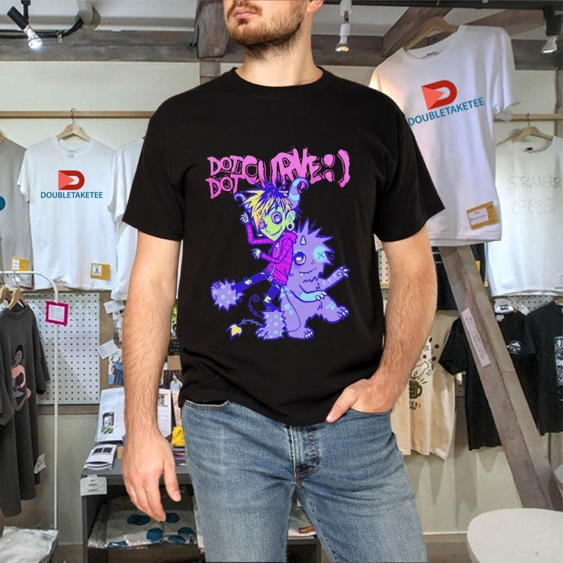 Dot Dot Curve Friend & Claw Boots Shirts