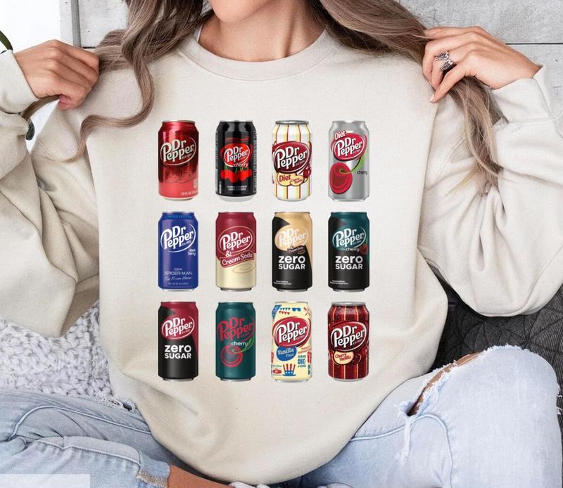 Dr Pepper Drink Sweatshirt, Dr Pepper Sweater T-Shirts, Hoodie | UrbanDripWear.com