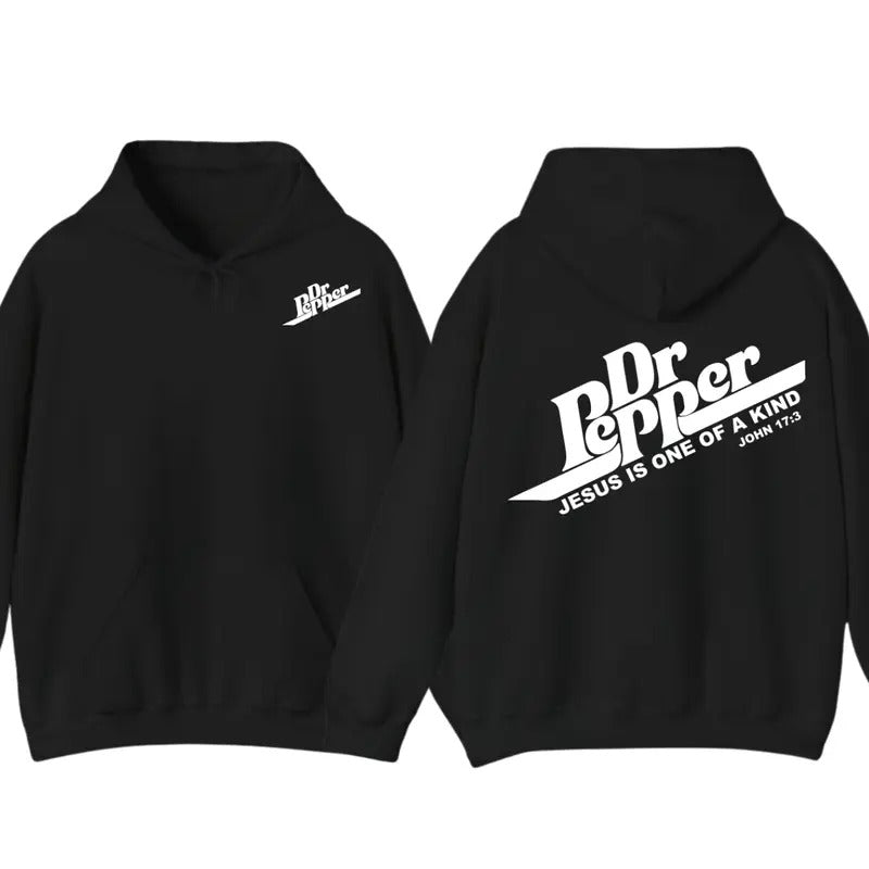 Dr Pepper Jesus Adult Unisex Garment-Dyed T-shirt Hoodie, Gift For Men For Women, Trendy Shirt Sweatshirt | UrbanDripWear.com