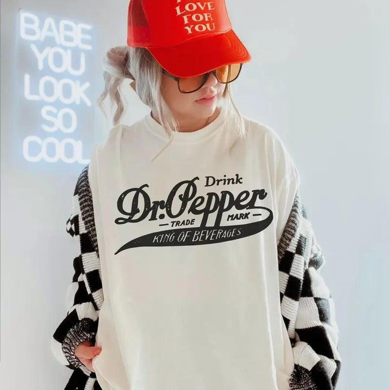 Dr Pepper Tee UNISEX Comfort Colors Vintage Shirts_413 - Unisex And Inclusive - Multiple Colorways