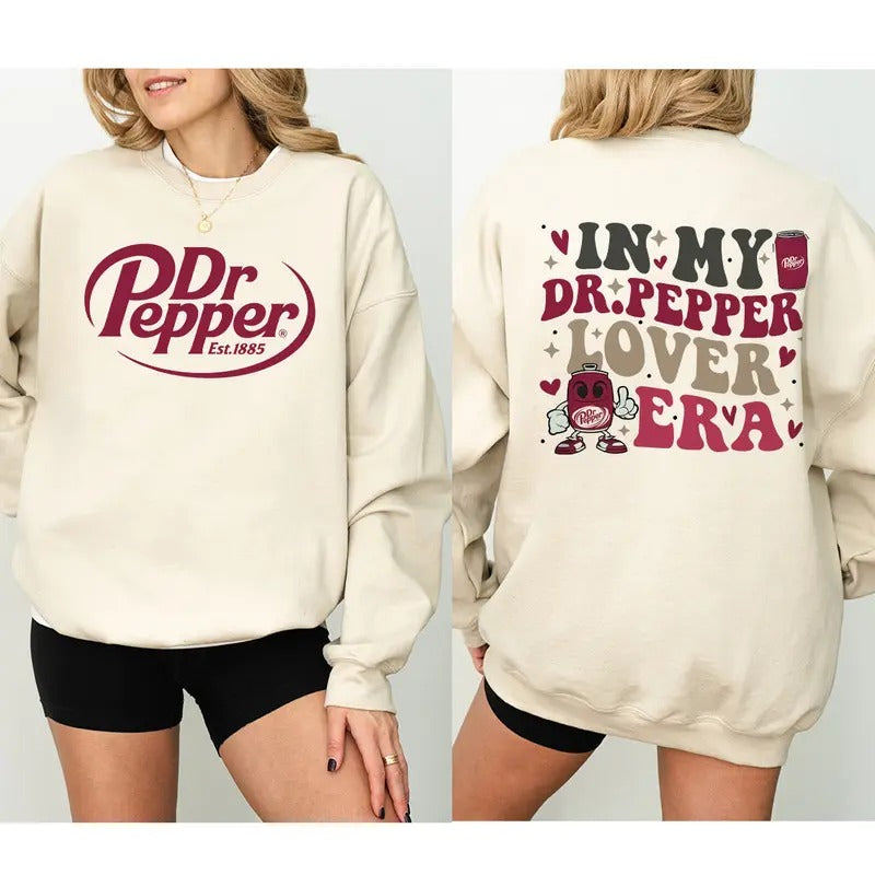 Dr Pepper sweatshirt, Regular Dr. Pepper, pop sweatshirt, soda sweatshirt, Dr. Pepper Loverstyle{n002}2 T-Shirts, Hoodie