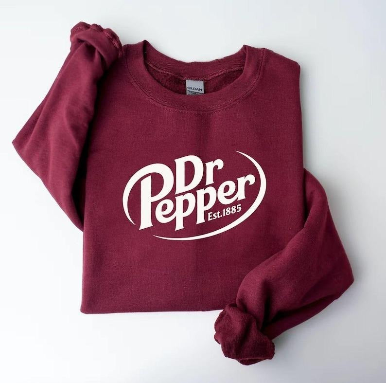 Dr. Pepper Sweatshirt, Dr. Pepper Lover Gift, For Men, For Women T-Shirts, Hoodie | UrbanDripWear.com