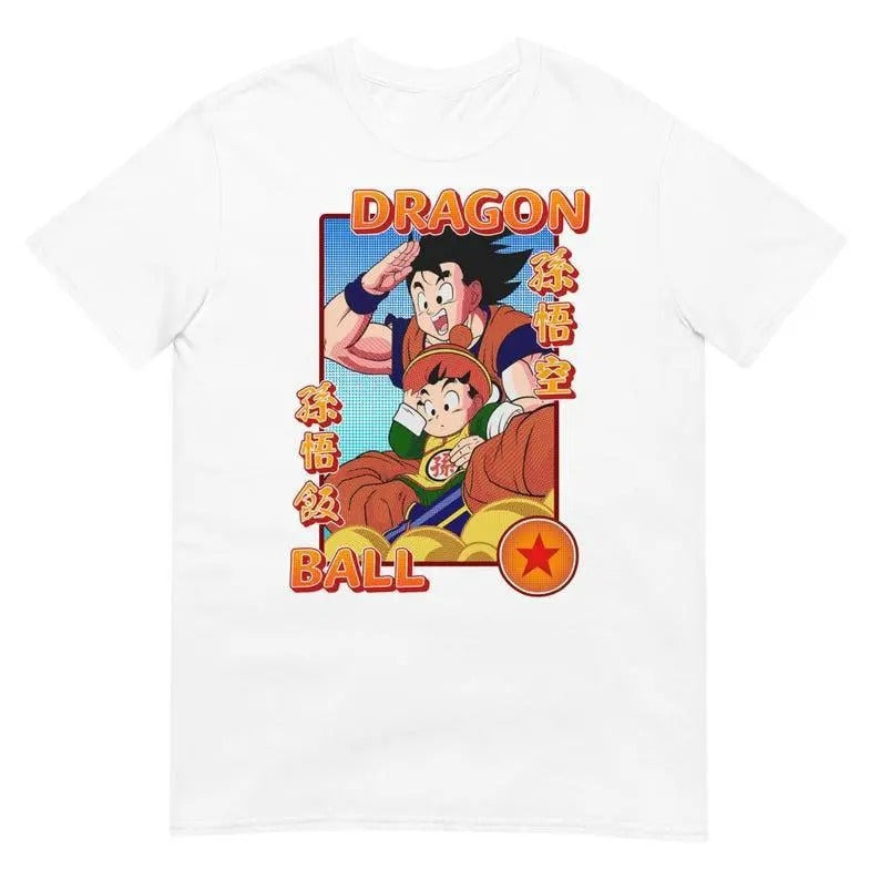 #DragonBall Go.han #and Go.kuu Father Son Tee – Anime Graphic Shirt Sweatshirt, #Hoodie, Comfort Colors | UrbanDripWear.com