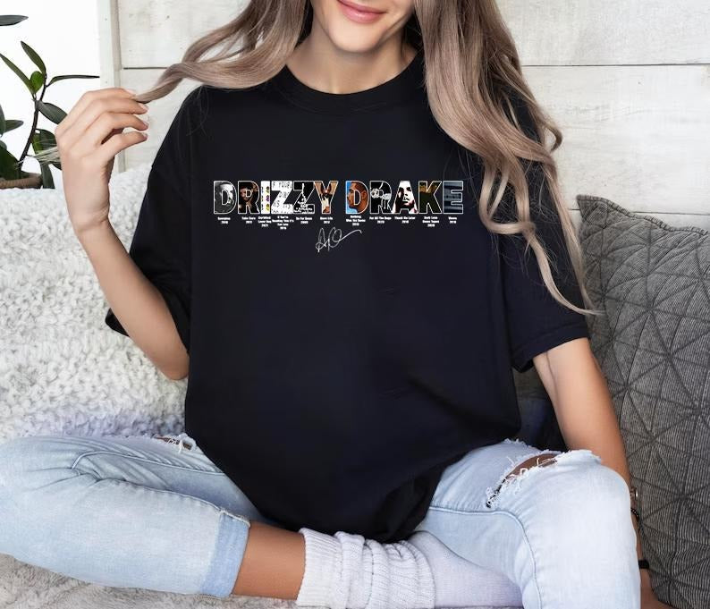 Drake Albums Collection Shirt, Hoodie, Sweatshirt Cotton Womenswear | UrbanDripWear.com