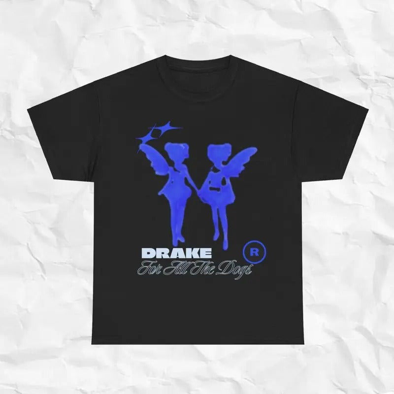 Drake For All The Dogs Scary Hours Edition Album Cover Its All A Blur Drake Concert Tee Merch Rap Album T-Shirt, Unisex...