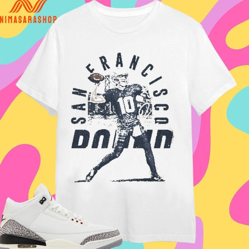 Drake Maye New England San Francisco Bound Shirts