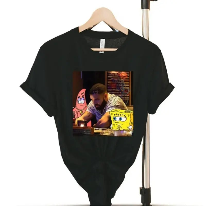Drake Spongebob Concert Tee - Certified Lover Boy, Take Care Shirt
