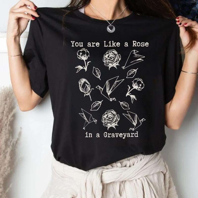 Dramione Manacled Shirt, Wizard School Tee, Fanfiction Booktok Bookish Merch, Dark Academia Clothing Gift For Readers,...
