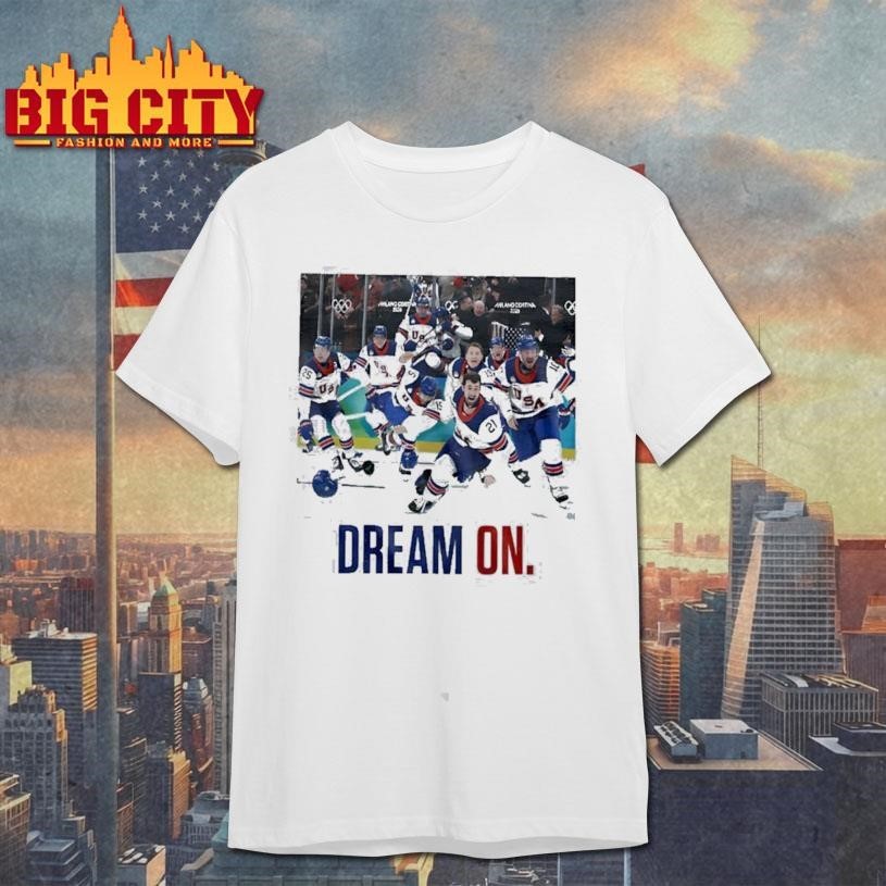Dream On USA Hockey Champs Shirt