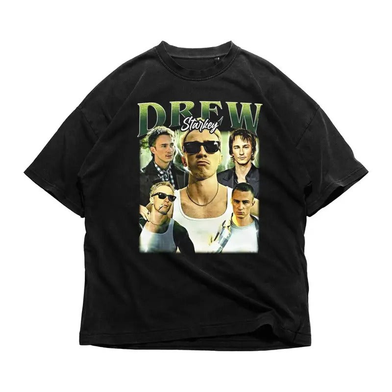 Drew Starkey Bootleg T-shirt Unisex For Woman And Man Cotton Long Sleeve Top Womenswear Hoodie, Sweatshirt