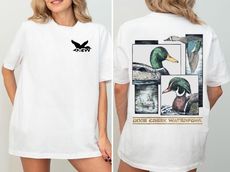 Duck T-Shirt for Men & Women  | Casual Summer Crew Neck Tee | Comfy Cotton Regular Fit Hoodie, Sweatshirt | UrbanDripWear.com