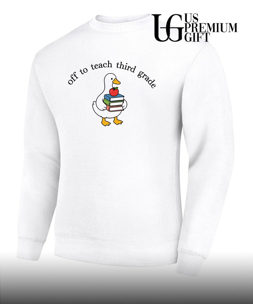 Ducks off to teach third grade shirt