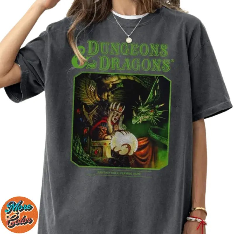 Dungeon & Dragon Movie Vintage Shirts, Cotton Unisex T-Shirt, Crew Neck, Size S- 3XL, Menswear Top, Womenswear Top...