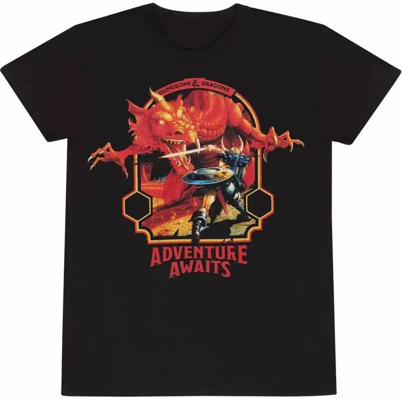 Dungeons And Dragons - Adventure Awaits T-Shirt Hoodie, Sweatshirt | UrbanDripWear.com