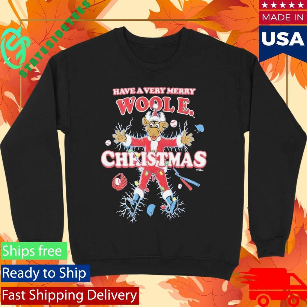Durham Bulls Have A Very Merry Wool E Christmas Shirt