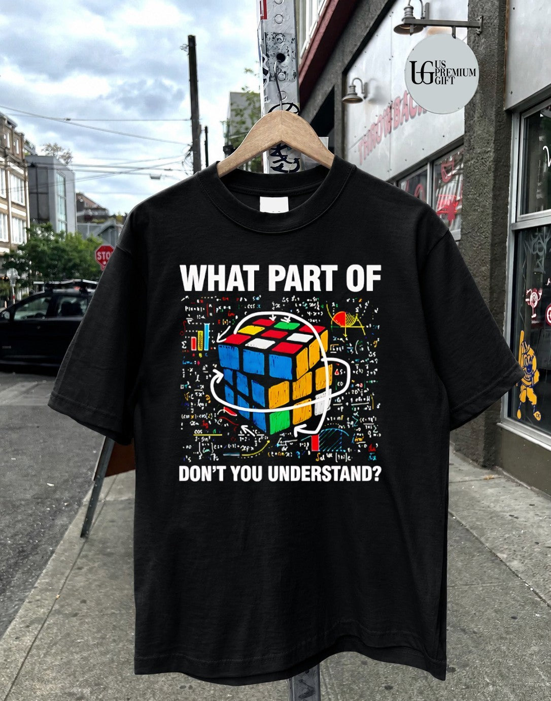 Dylan Borland With Rubik What Part Of Don’t You Understand shirt