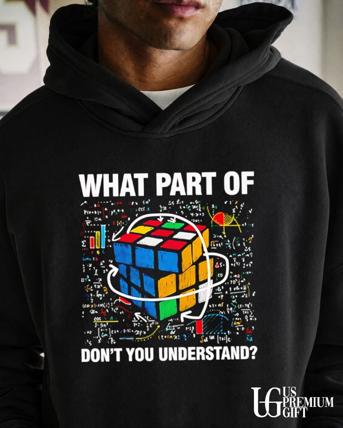Dylan Borland With Rubik What Part Of Don’t You Understand shirt
