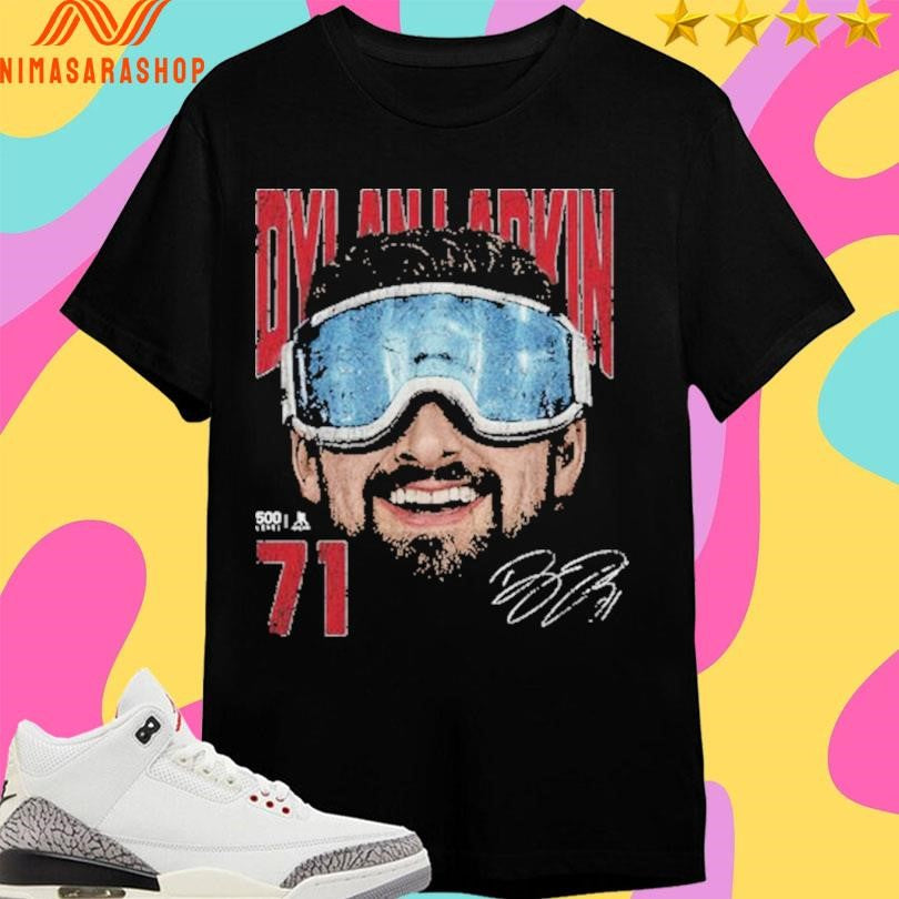Dylan Larkin Detroit Goggles Detroit Red Wings Hockey Gold Medal Champions 2026 Shirts