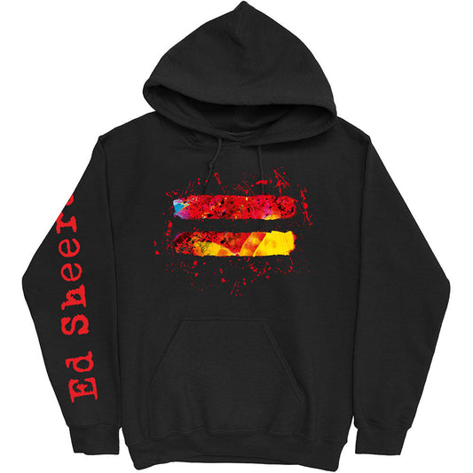 Ed Sheeran Unisex Pullover Hoodie: Equals (Arm Print)