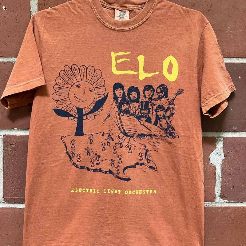 ELO fan art T-shirt, Gift For Her Hoodie, Sweatshirt | UrbanDripWear.com