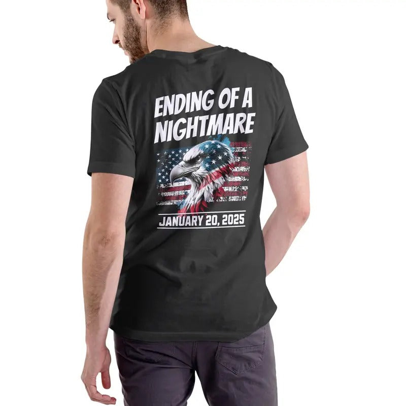 ENDING OF A NIGHTMARE January 20 2024 T Shirt Casual Menswear Hoodie, Sweatshirt | UrbanDripWear.com