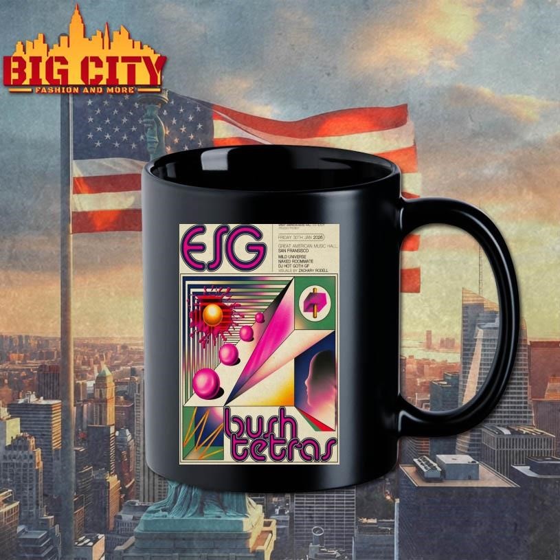 ESG And Bush Tetras Tour San Francisco CA On Jan 30 2026 Poster Shirt