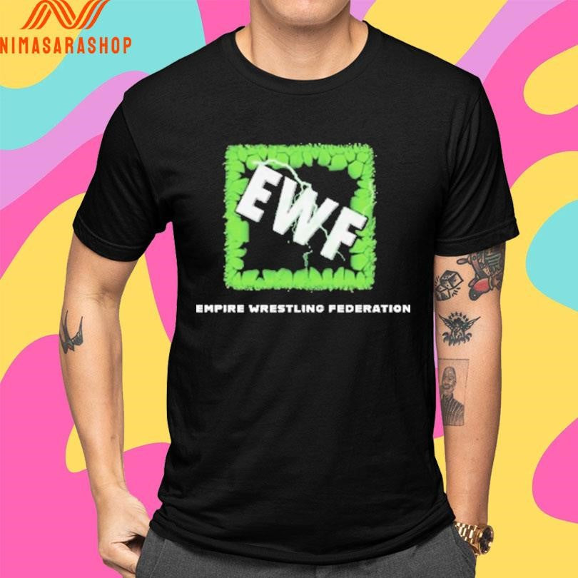EWF Empire Wrestling Federation Logo Shirts