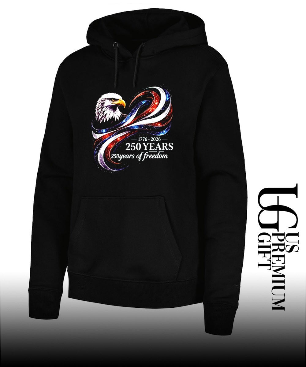 Eagle 250 Years Of Freedom 1776-2026 shirt