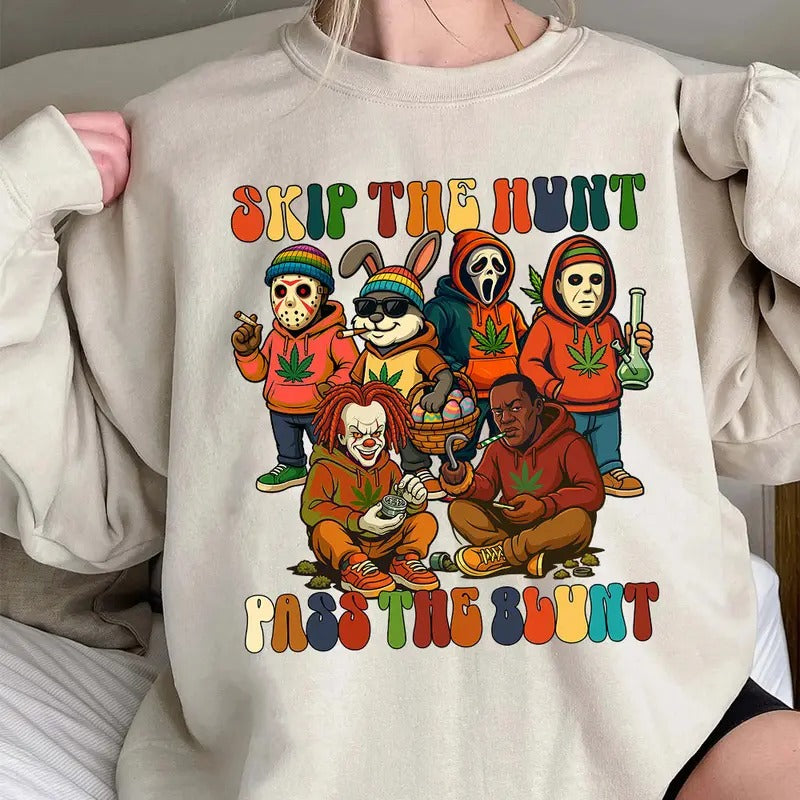 Easster Shirt, Happy Easter 4:20, Trending Graphic Tee style 03 Hoodie, Sweatshirt | UrbanDripWear.com