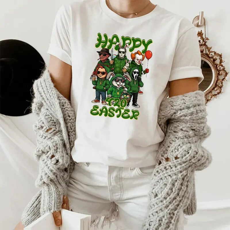Easster Shirt, Happy Easter 4:20, Trending Graphic Tee style 05 Hoodie, Sweatshirt | UrbanDripWear.com