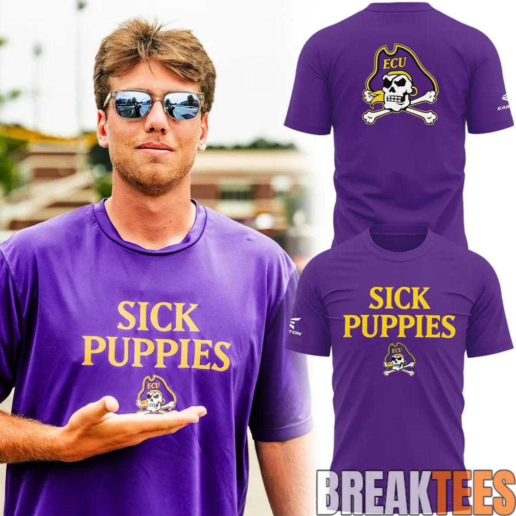 East Carolina Pirates ‘Sick Puppies’ Shirt