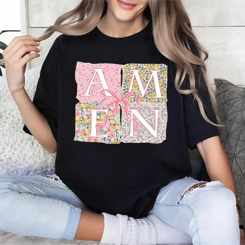 Easter Amen T-shirt Easter Christian tee Easter Gift Mom Hoodie, Sweatshirt | UrbanDripWear.com