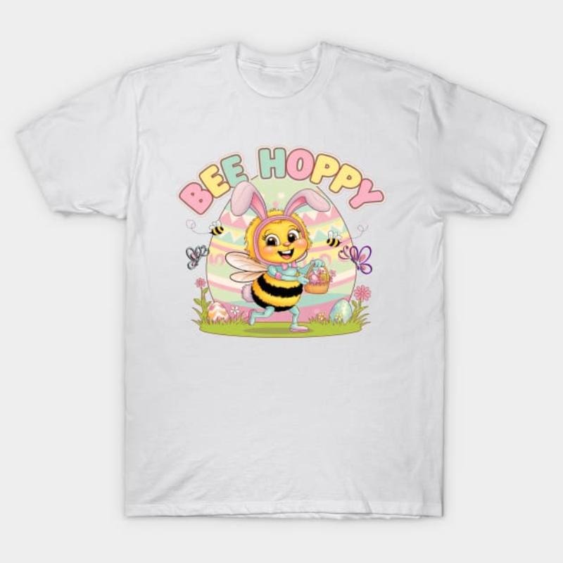 Easter Bunny Bee Hoppy Bunny T-Shirt Hoodie, Sweatshirt | UrbanDripWear.com