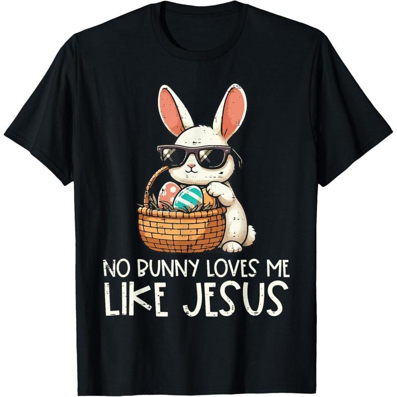 Easter No Bunny Loves Me Like Jesus Christian T-Shirt Hoodie, Sweatshirt | UrbanDripWear.com