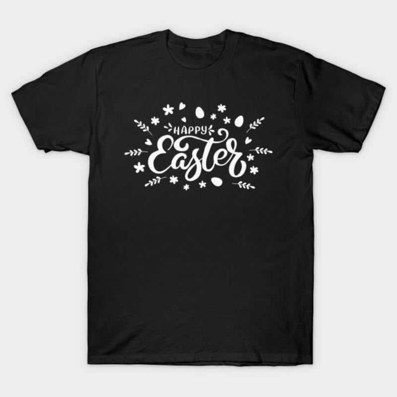 Easter Vibes T-Shirt - Colorful Egg & Flower Print for Men & Women style 02 Hoodie, Sweatshirt | UrbanDripWear.com