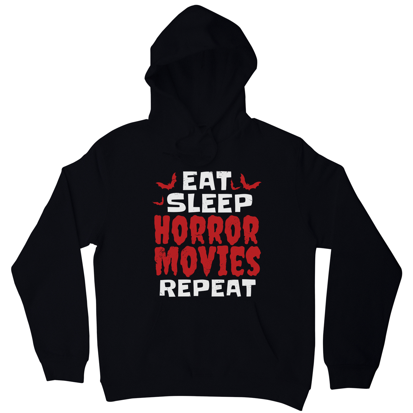 Eat sleep horror movies hoodie