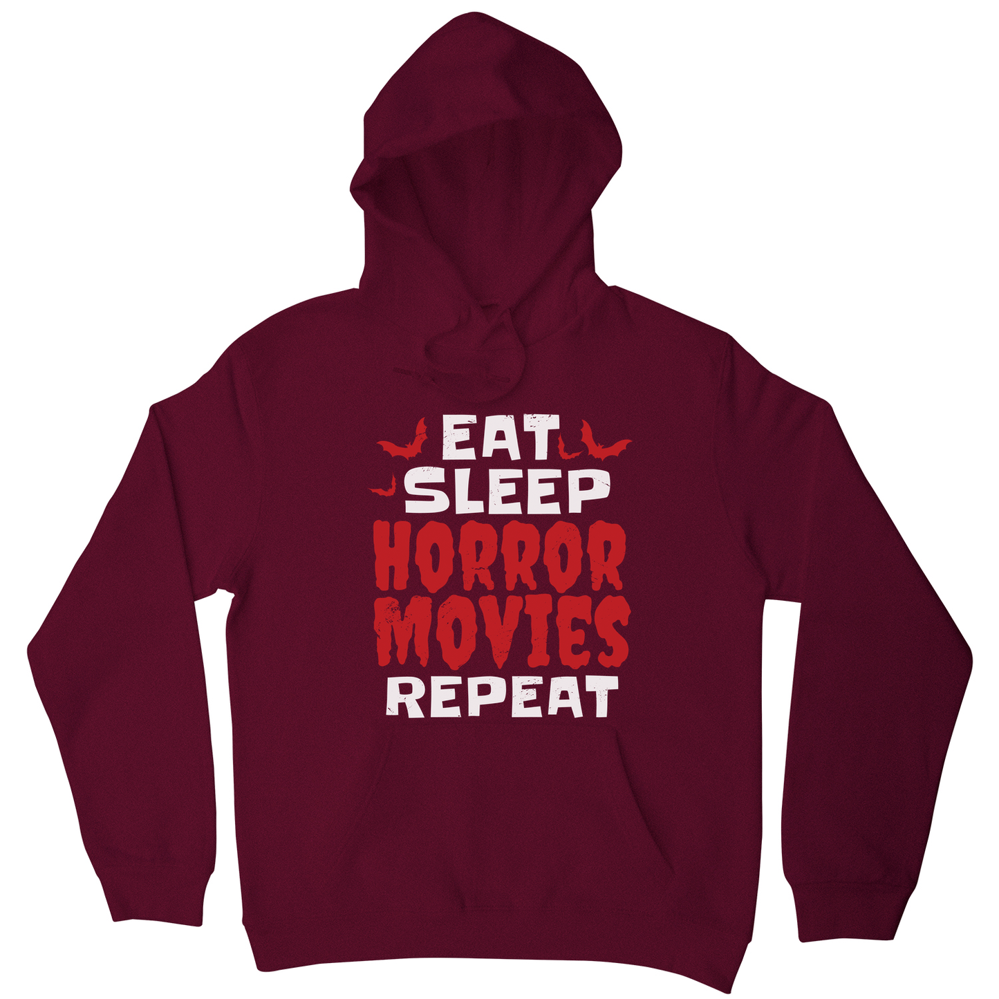 Eat sleep horror movies hoodie