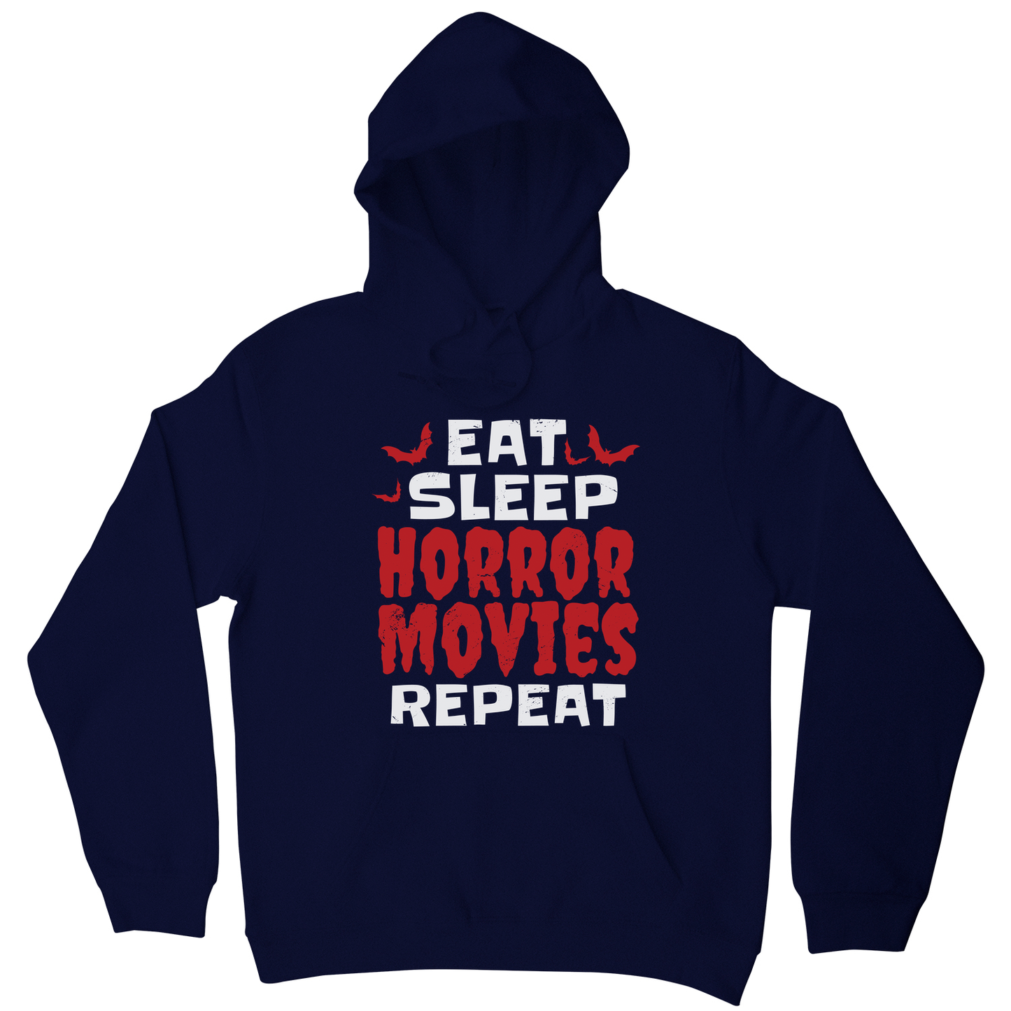 Eat sleep horror movies hoodie