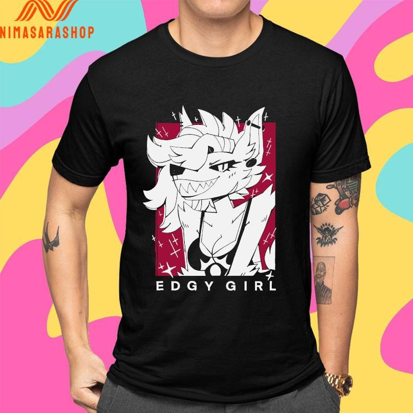 Edgy Girl Sexy Dog Shirts
