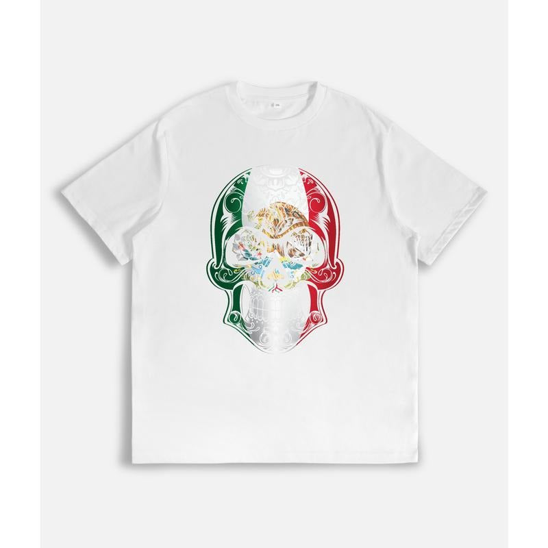 Edgy and Cultural T - Shirt: Mexican - Inspired Skull Art Hoodie, Sweatshirt | UrbanDripWear.com
