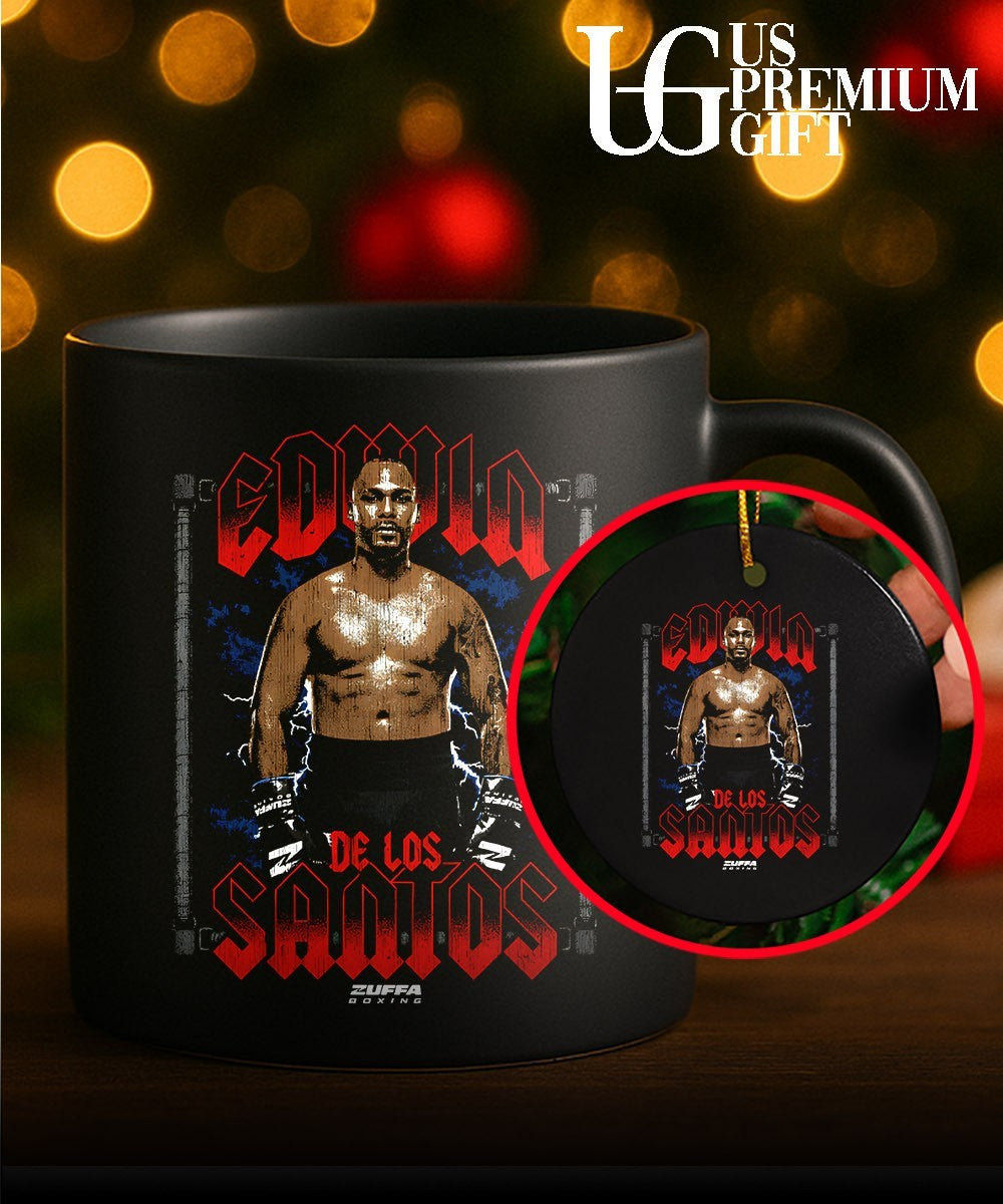 Edwin De Los Santos Zuffa Boxing pose graphic shirt
