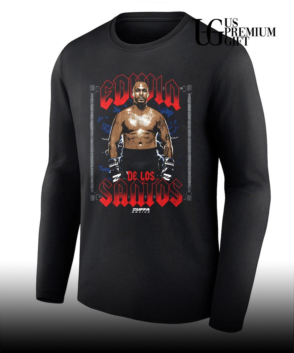 Edwin De Los Santos Zuffa Boxing pose graphic shirt